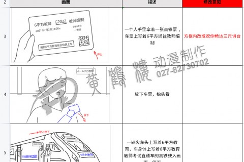 二维动画设计制作《6平方教育》动漫宣传片