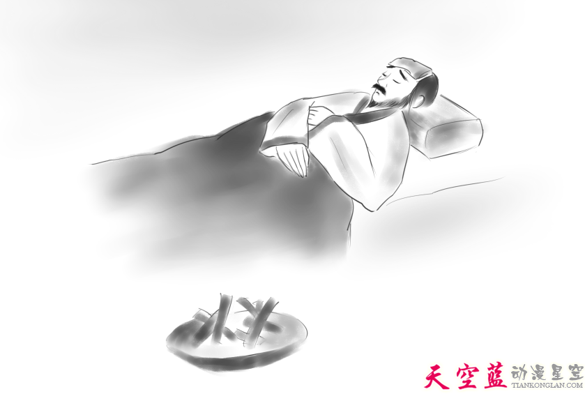 子期病卧床上.png